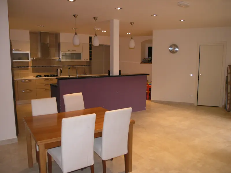 Kitchen dining area